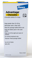 Advantage Chewable Flea and Tick Protection for Dogs