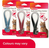 Beaphar Cat Flea Collar Red, Blue & Black FOR FLEAS TREATMENT UK STOCK FREE POST