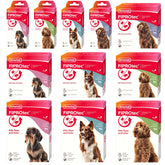 BEAPHAR Spot On Flea Tick Treatment CAT & DOG S M L XL - 1 4 6 Pipettes FIPROTEC