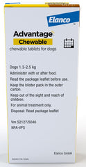 Advantage Chewable Flea and Tick Protection for Dogs