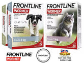 FRONTLINE WORMER - Cat & Dog Worming Treatment Tablets