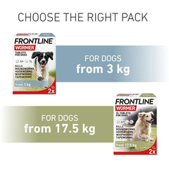 FRONTLINE WORMER - Cat & Dog Worming Treatment Tablets