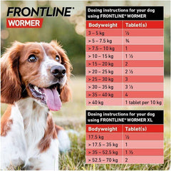 FRONTLINE WORMER - Cat & Dog Worming Treatment Tablets