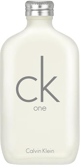 CALVIN KLEIN CK One, Unisex Eau de Toilette for All, Citrus & Aromatic Fragrance with Notes of Green Tea, Nutmeg and Musk 200ml