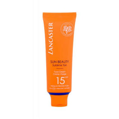 LANCASTER SUN BEAUTY TAN FACE CREAM SPF15 50ML