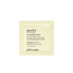 PHILOSOPHY PURITY MADE SIMPLE ONE STEP FACIAL CLEANSER 1.5ML