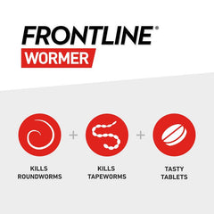 FRONTLINE WORMER - Cat & Dog Worming Treatment Tablets