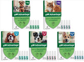 Advantage Spot On Flea Treatment for Cats, Dogs and Rabbits, 4 Pipettes