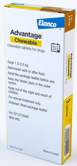 Advantage Chewable Flea and Tick Protection for Dogs