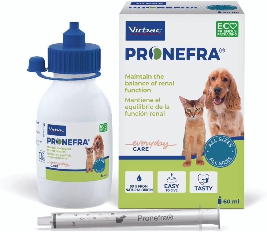 Pronefra Kidney Function Oral Suspension Support for Dogs and Cats 60ml 180ml Bottle