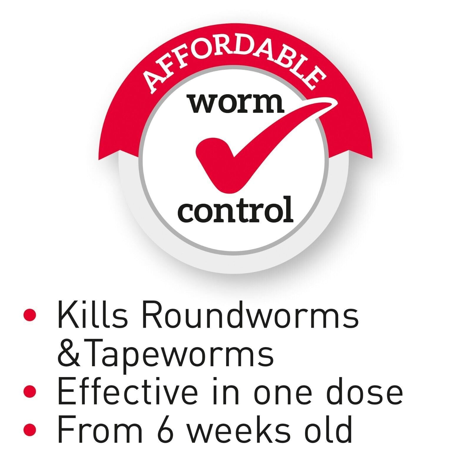 Beaphar WORMclear Worming Tablets for Cats, Kittens, Small Medium and Large Dogs