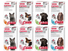 Beaphar FIPROtec COMBO Dog/Cat Flea and Tick Treatment Spot On Solution Effectiv