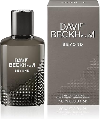 DAVID BECKHAM Beyond Eau De Toilette for Him 90ml, Fougere Herbaceous Fragrance with Notes of Fresh Mojito Accord, Black Pepper and Magnetic Patchouli - Long Lasting