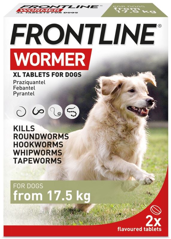 FRONTLINE WORMER - Cat & Dog Worming Treatment Tablets