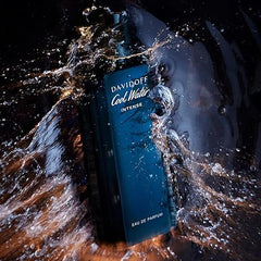 DAVIDOFF Cool Water Intense Eau de Parfum for Him 75ml, Oriental Fragrance with Notes of Green Mandarin, Coconut Water and Amber Accord - High Longevity