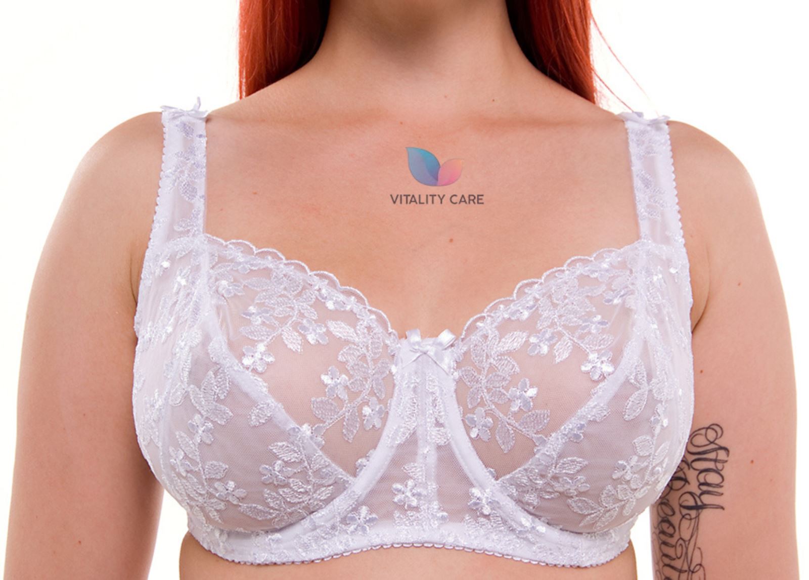 Ladies Full Cup Underwired Bra Plus Size Firm Hold Lace Large Non Padded Uk New