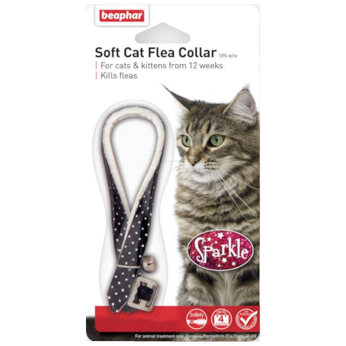 Beaphar Cat Flea Collar Red, Blue & Black FOR FLEAS TREATMENT UK STOCK FREE POST