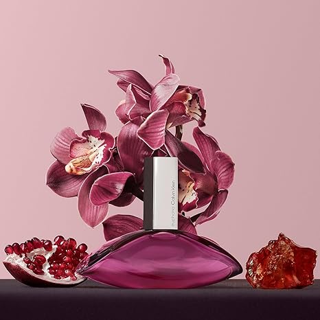 CALVIN KLEIN Euphoria Eau de Parfum for Women 100ml, Chypre Fragrance with Notes of Pomegranate, Black Orchid, Lotus Blossom and Mahogany Wood, High Longevity