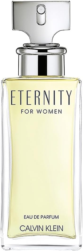 CALVIN KLEIN Eternity Eau de Parfum for Women, Floral Fragrance with Notes of Bergamot, White Rose and Sandalwood, High Longevity 100ml