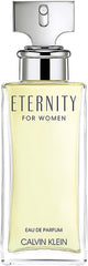 CALVIN KLEIN Eternity Eau de Parfum for Women, Floral Fragrance with Notes of Bergamot, White Rose and Sandalwood, High Longevity 100ml