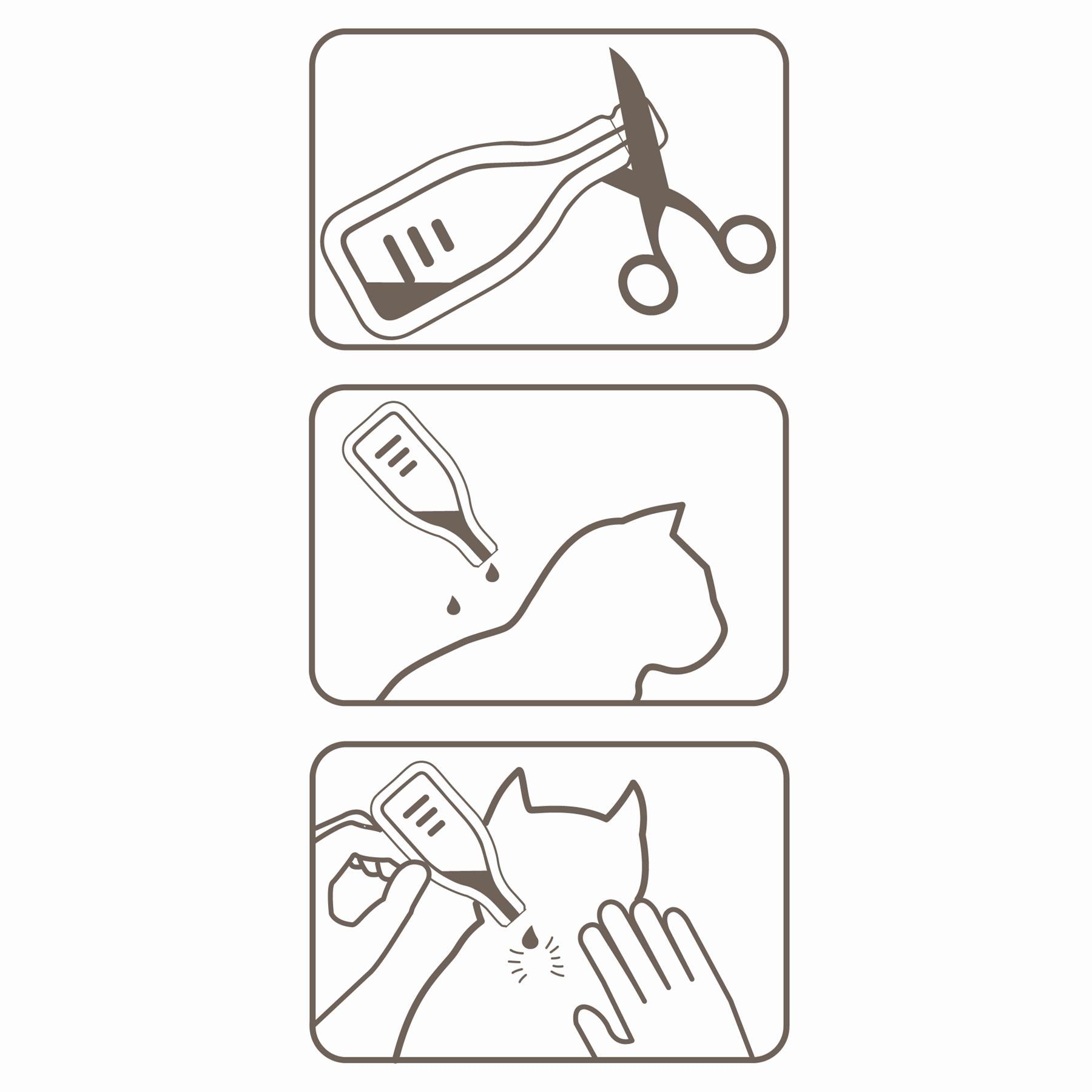 BEAPHAR Spot On Flea Tick Treatment CAT & DOG S M L XL - 1 4 6 Pipettes FIPROTEC