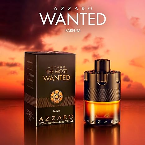 Azzaro The Most Wanted Parfum, Parfum Aftershave, Spicy Fougere Fragrance, Perfume for Men 100ml