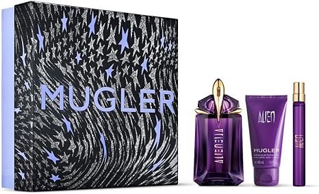 Mugler Alien Eau de Parfum For Her 120ml, Refillable Women's Perfume, Iconic Woody Floral Fragrance Revealing Ultimate Femininity with Sensual Jasmine Sambac, Cashmeran Wood & Enveloping White Amber