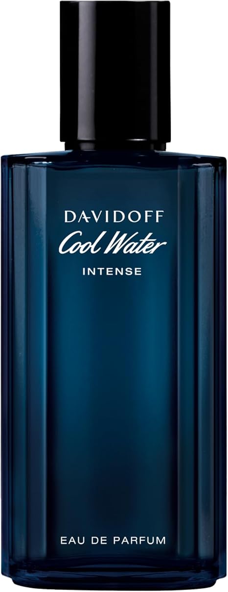 DAVIDOFF Cool Water Intense Eau de Parfum for Him 75ml, Oriental Fragrance with Notes of Green Mandarin, Coconut Water and Amber Accord - High Longevity