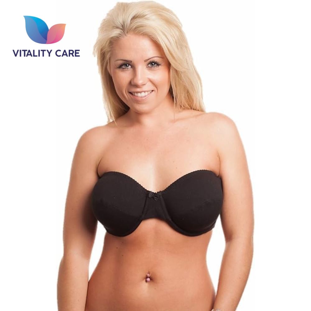 Vitality Care Strapless Multiway Crossover Halterneck Underwired Bra 34-42, A-DD
