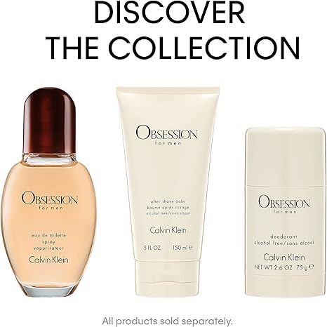 CALVIN KLEIN OBSESSION FOR MEN EAU DE TOILETTE 125ML