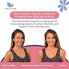 Ladies Full Cup Non Wired Bra Plus Size Firm Hold Large Non Padded Soft Bras UK.