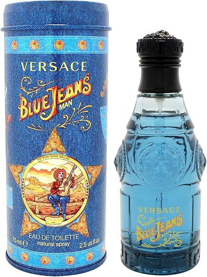 Versace Blue Jeans Eau De Toilette for Men, 75 ml