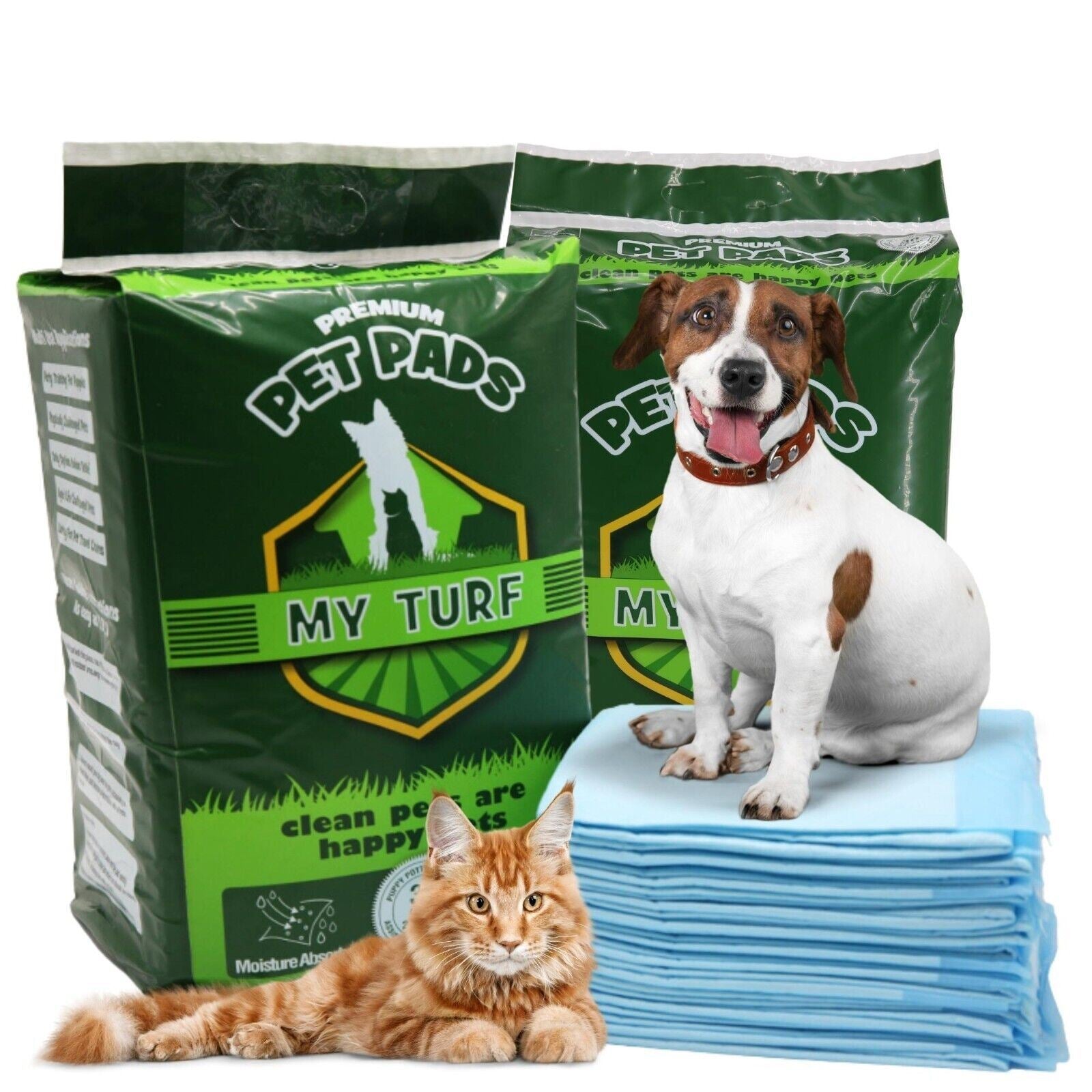 Large Puppy Training Trainer Train Pads Toilet Pee Wee Poo Dog Pet Cat Mats UK..