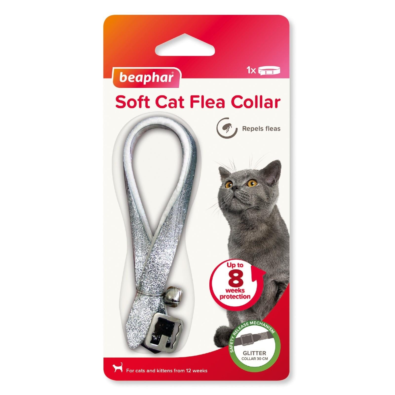 Beaphar Cat Flea Collar Red, Blue & Black FOR FLEAS TREATMENT UK STOCK FREE POST