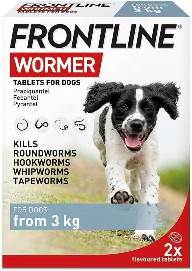 FRONTLINE WORMER - Cat & Dog Worming Treatment Tablets