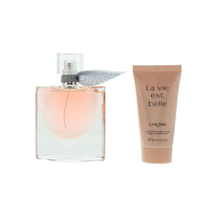 LANCOME LA VIE EST BELLE SET: EDP SPRAY 50ML + BL 50ML