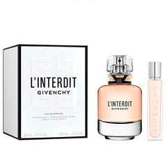 GIVENCHY L'INTERDIT SET: EDP SPRAY 80ML & EDP SPRAY 12.5ML