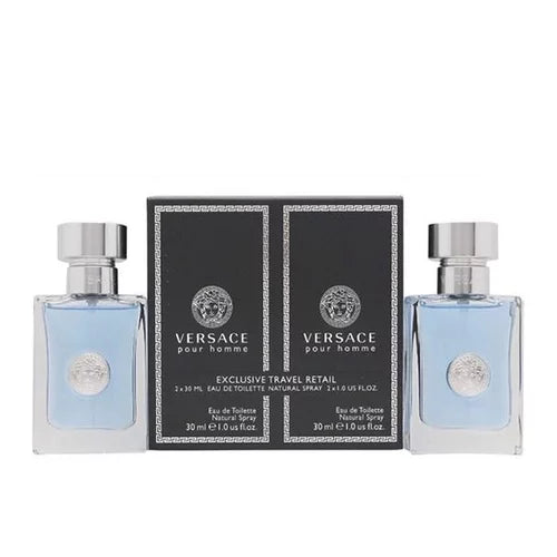 VERSACE POUR HOMME EDT SPRAY DUO SET 2x 30ML