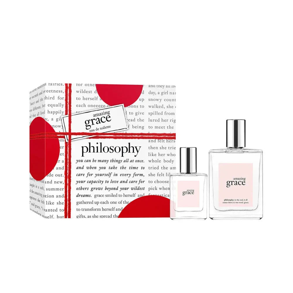 PHILOSOPHY AMAZING GRACE SET: 1 x EDP SPRAY 60ML + EDP 15ML