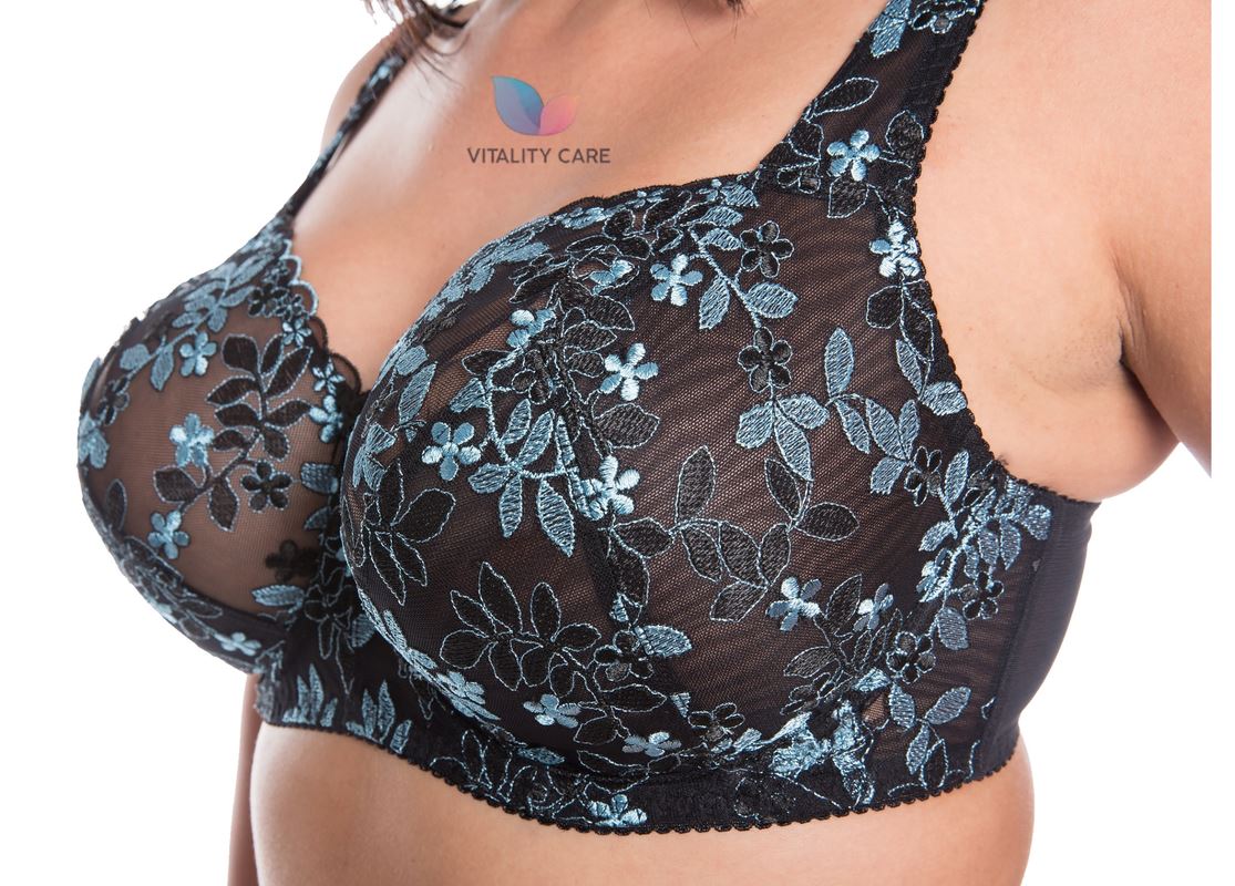 Ladies Full Cup Underwired Bra Plus Size Firm Hold Lace Large Non Padded Uk New