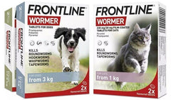 FRONTLINE WORMER - Cat & Dog Worming Treatment Tablets