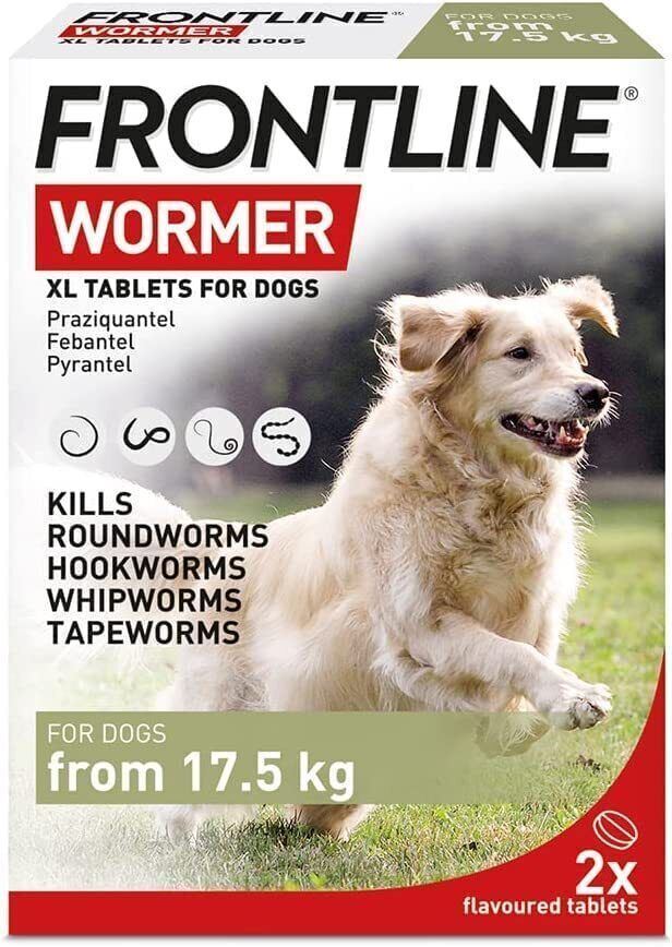 FRONTLINE WORMER - Cat & Dog Worming Treatment Tablets