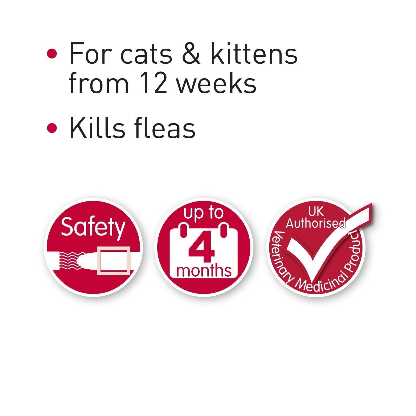 Beaphar Cat Flea Collar Red, Blue & Black FOR FLEAS TREATMENT UK STOCK FREE POST