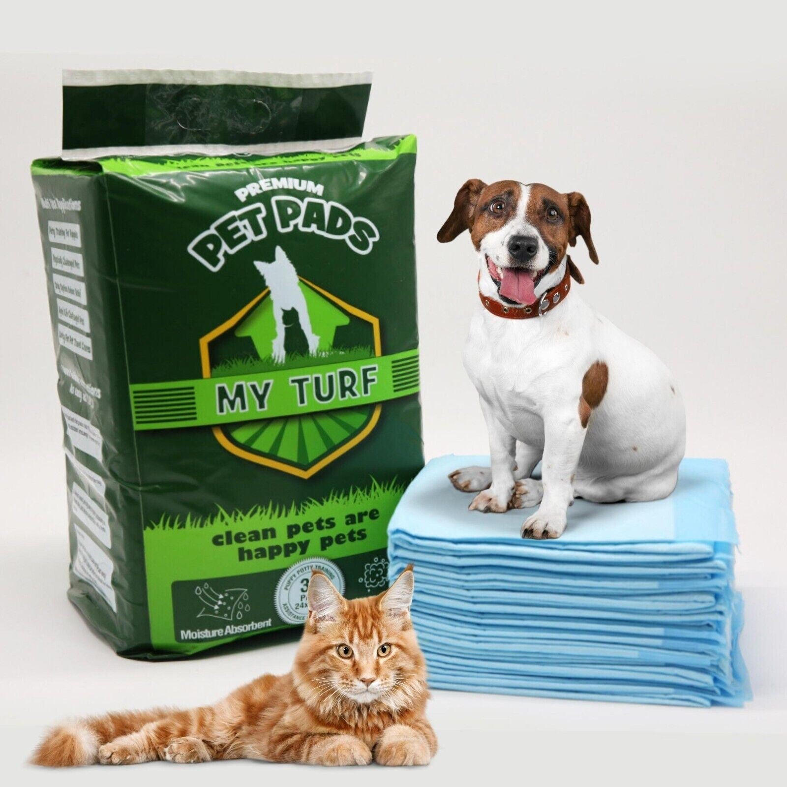 Large Puppy Training Trainer Train Pads Toilet Pee Wee Poo Dog Pet Cat Mats UK..