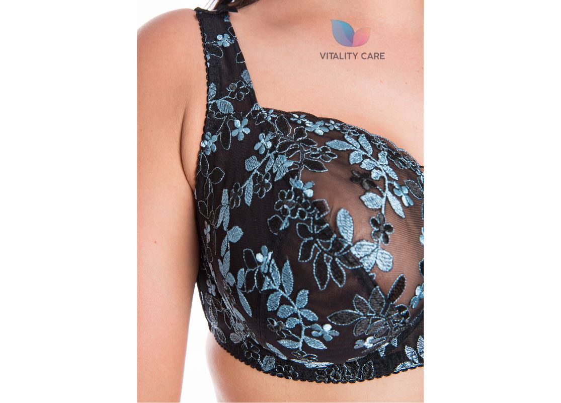 Ladies Full Cup Underwired Bra Plus Size Firm Hold Lace Large Non Padded Uk New