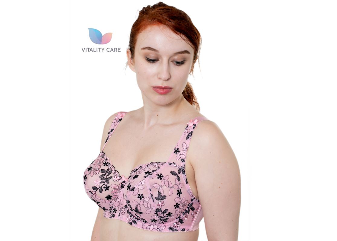Ladies Full Cup Underwired Bra Plus Size Firm Hold Lace Large Non Padded Uk New