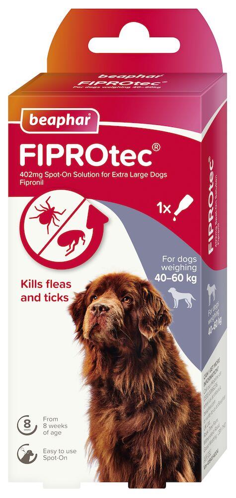 BEAPHAR Spot On Flea Tick Treatment CAT & DOG S M L XL - 1 4 6 Pipettes FIPROTEC